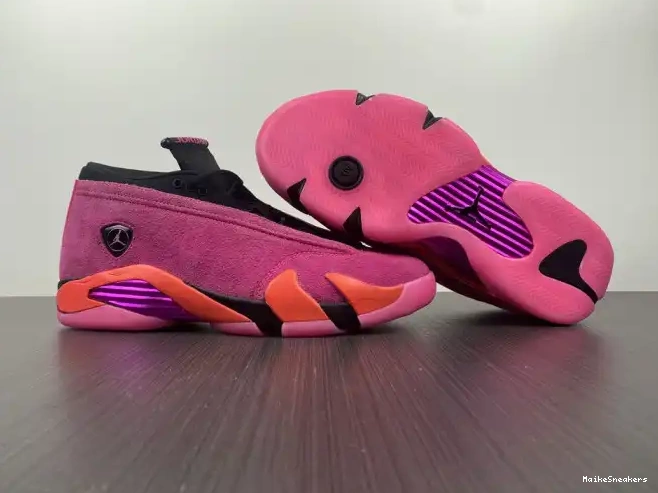 MaikeSneakers Retro 14 Jordan (W) Low Shocking DH4121-600 Pink 0528